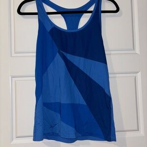 Women’s blue workout tank